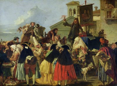 The Tooth Extractor by Giovanni Domenico Tiepolo